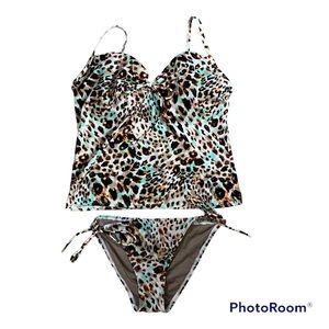 Victoria’s Secret Two-Piece Swimsuit Animal Print